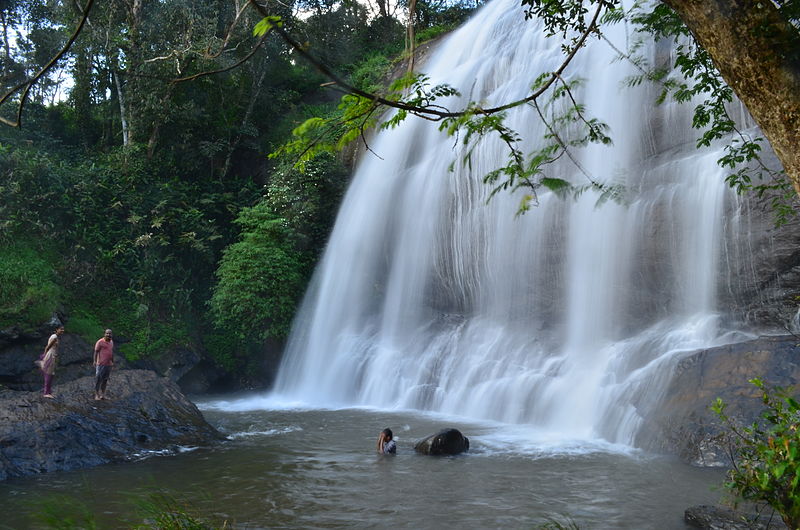 Chelavara waterfalls in Coorg