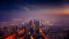 Sunrise at Dubai