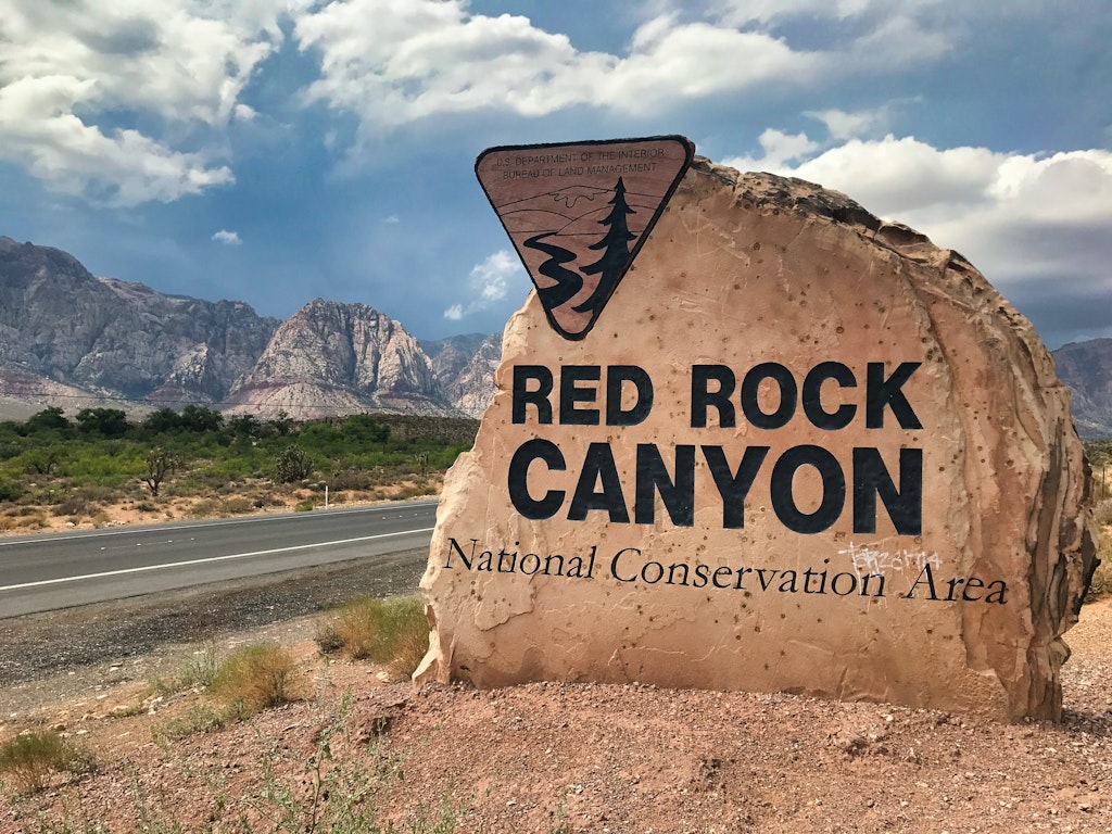 Red Rock Canyon, near Las Vegas