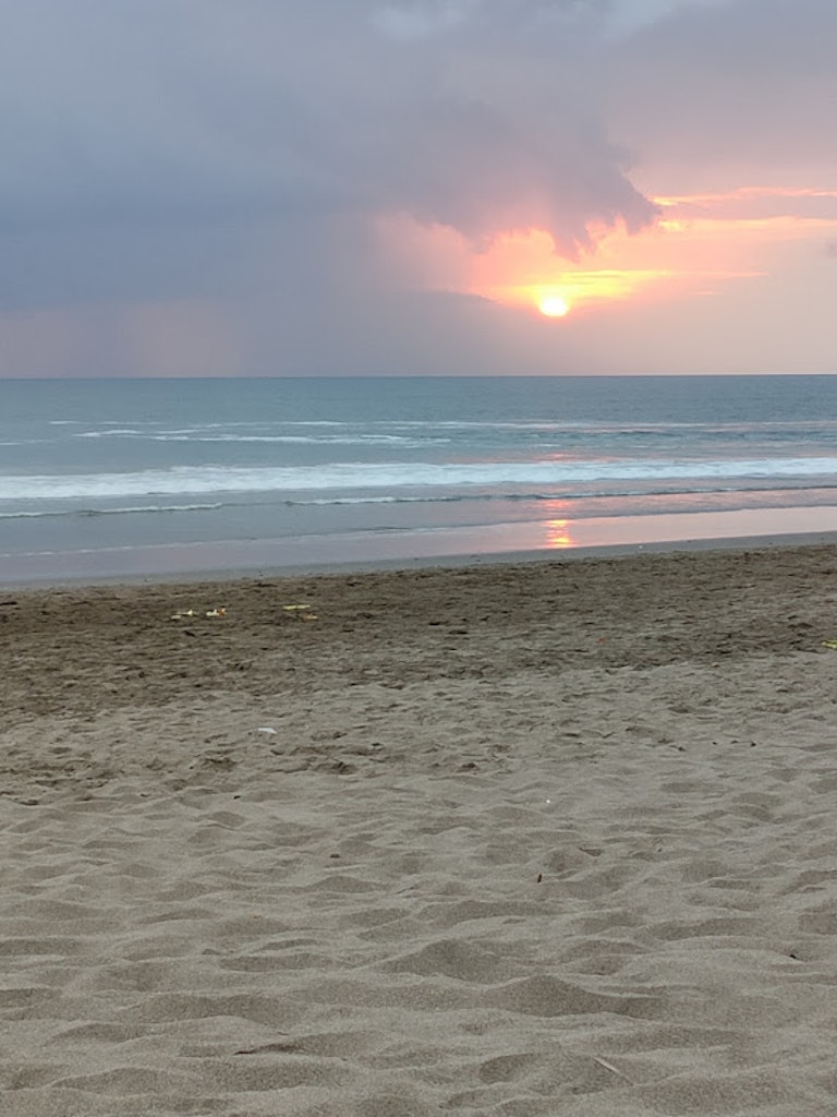 Sunset at Kuta Beach