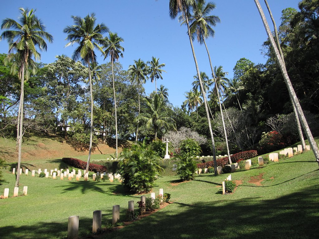 Commonwealth War Cemetery in Kandy