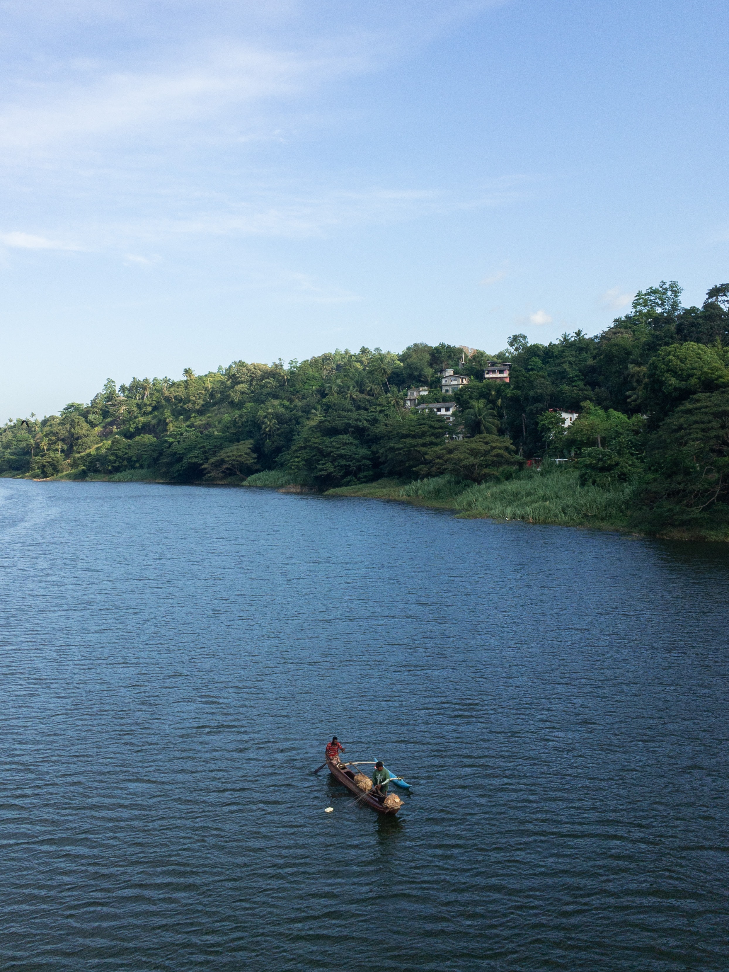 Lake in Kandy, Sri Lanka