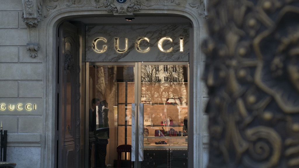 Gucci store in Paris