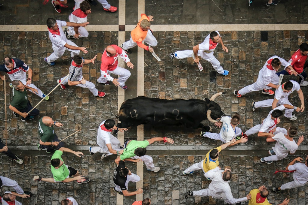 San Fermin parade, Spain, Things to do in Europe in Summer