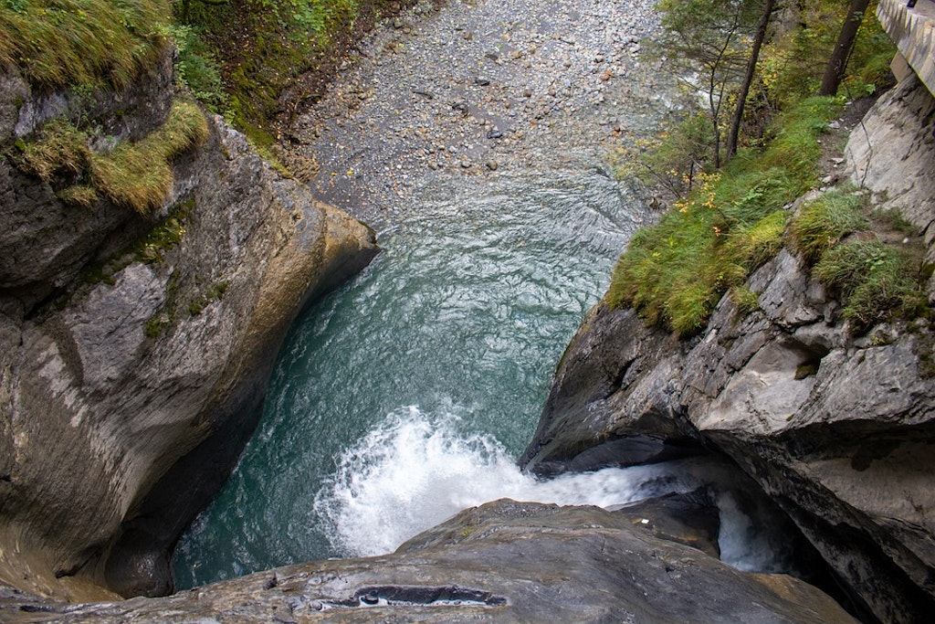 Trümmelbach Falls, Switzerland, Flims Shot in Switzerland 