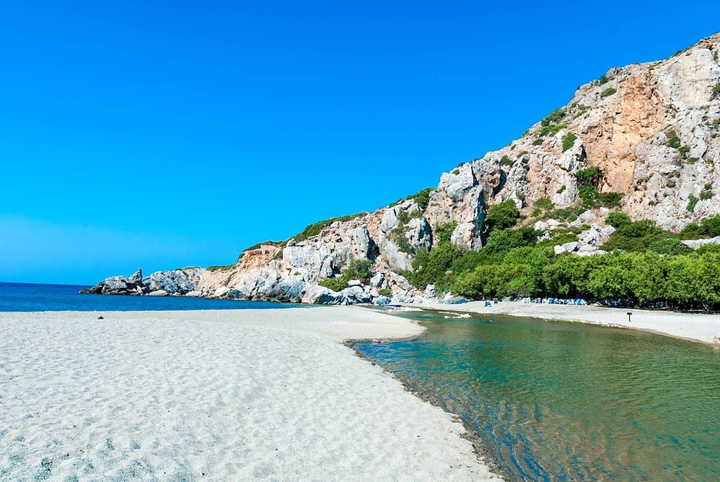 Preveli beach, Best Beaches in Crete