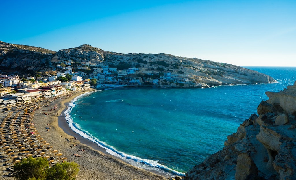 Matala Beach, Best Beaches in Crete