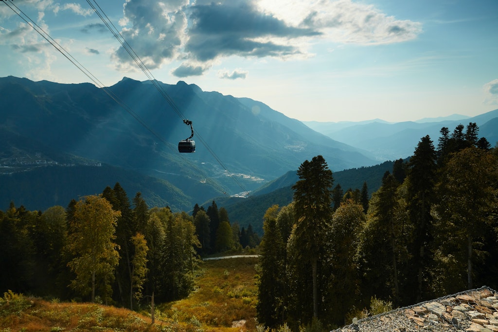 Take the Cable Car to Mürren