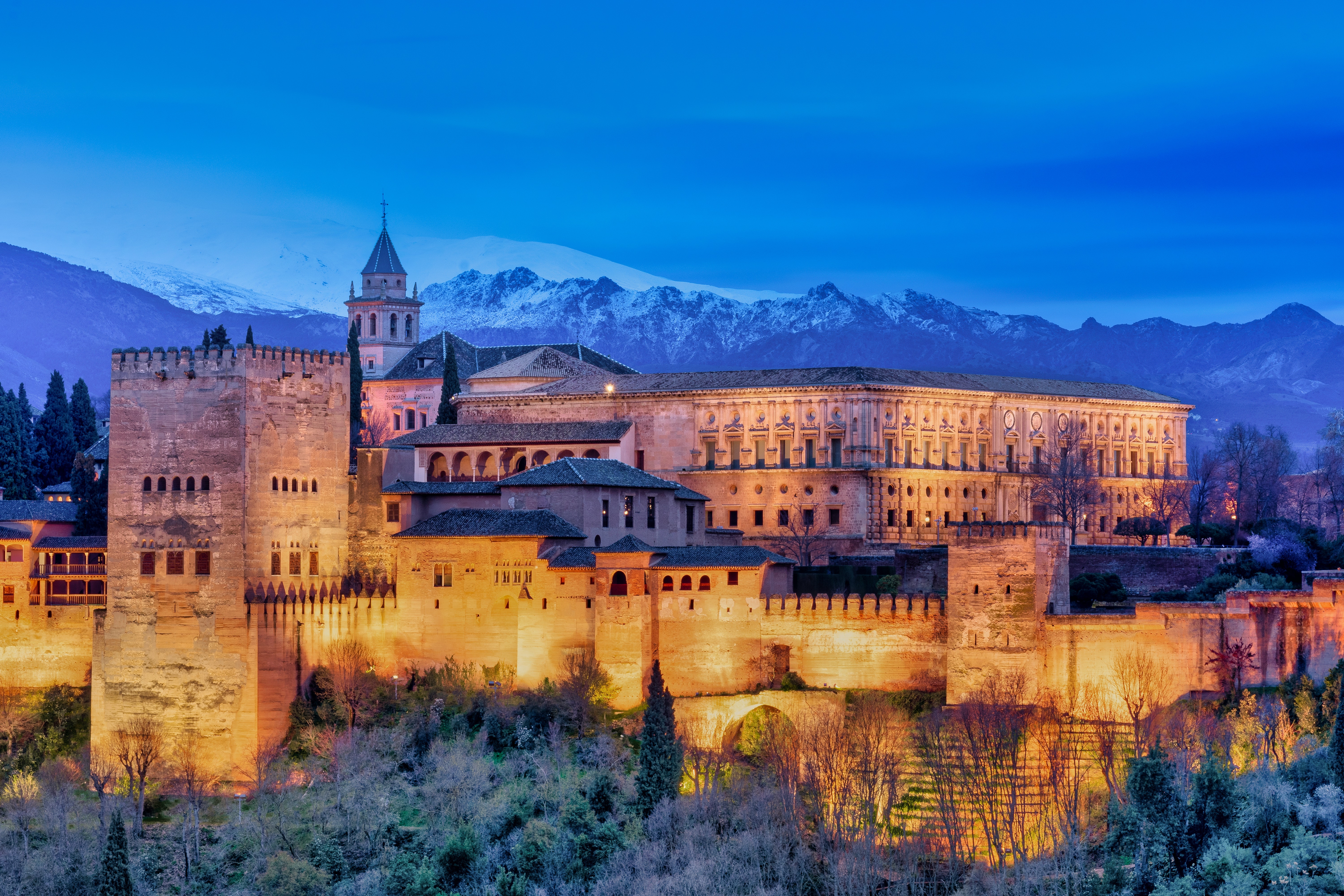 The Alhambra in Granada, UNESCO World Heritage Sites 