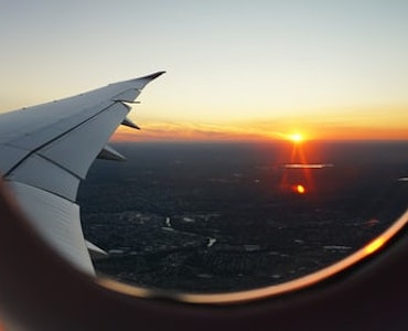 View from a flight