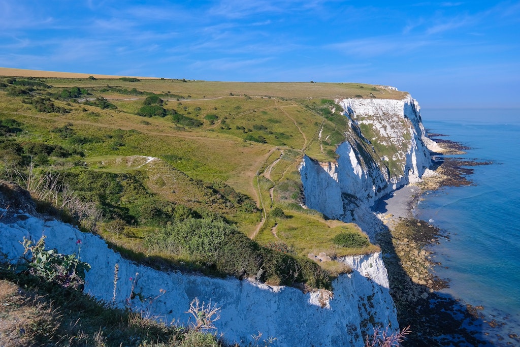 white cliff of dover