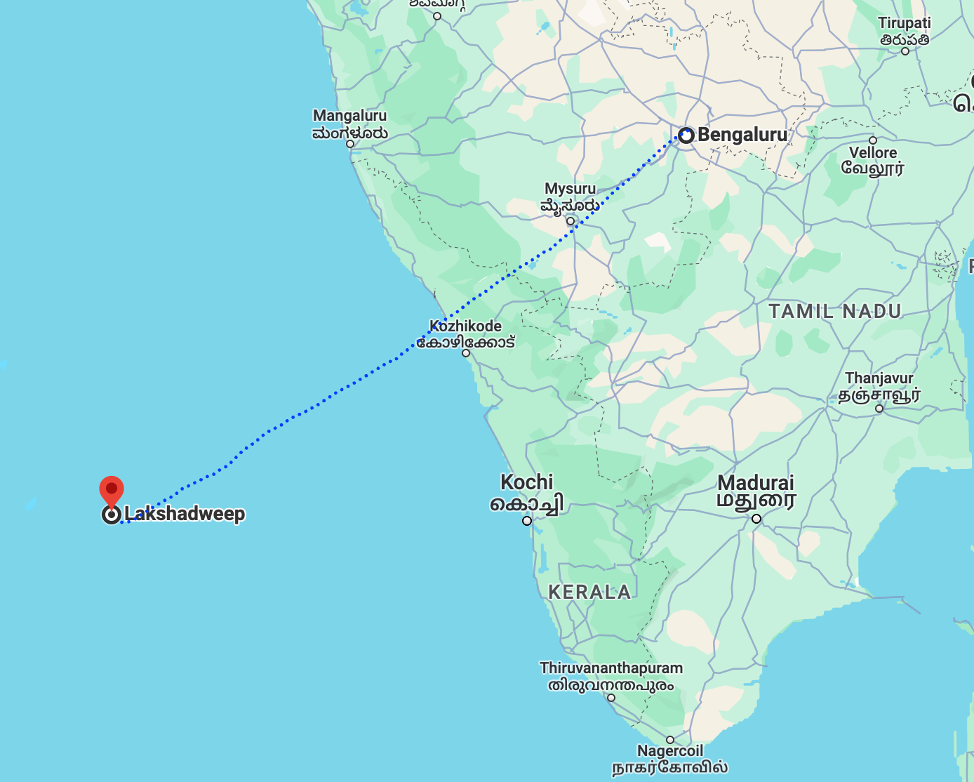 How To Go From Bangalore To Lakshadweep? A Descriptive Guide