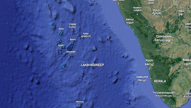 Where is Lakshadweep Island Located